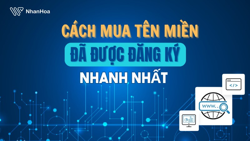 Làm thế nào để mua lại tên miền đã được đăng ký?