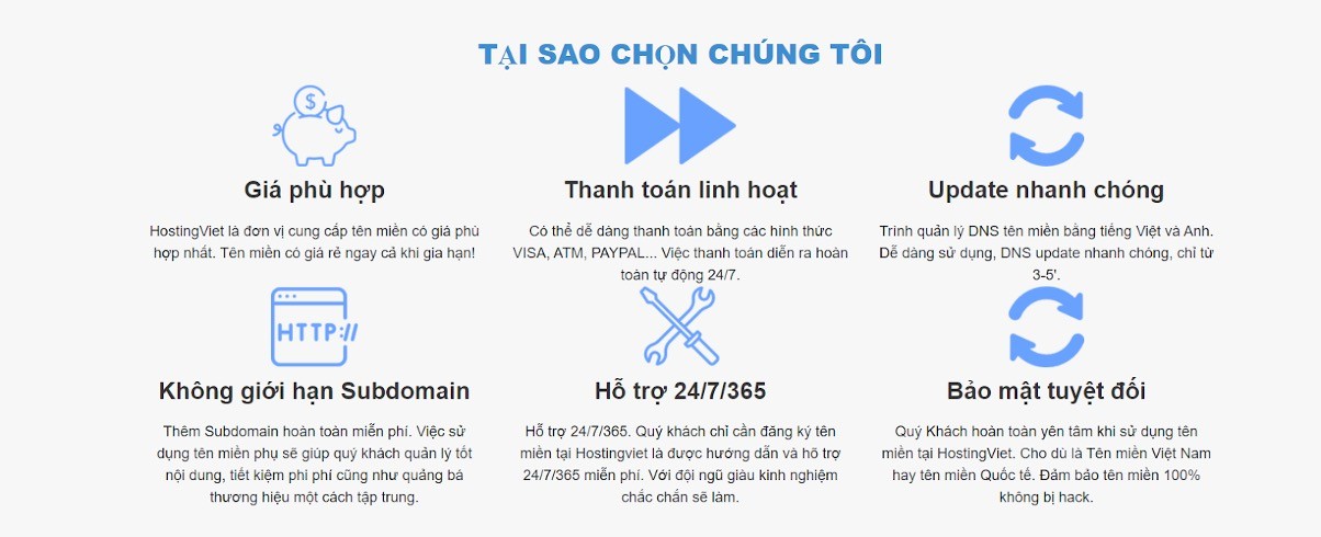 Chọn nhà cung cấp tên miền uy tín cho website của bạn