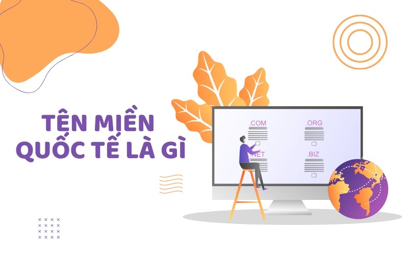 Hình ảnh minh họa về tên miền quốc tế