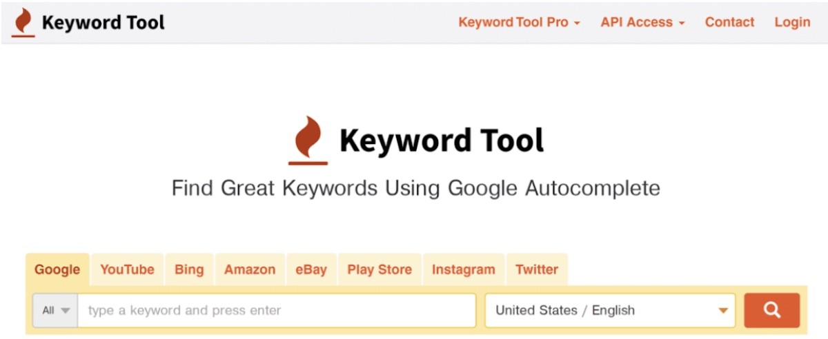 Tìm kiếm LSI Keywords bằng Keywordtool.io