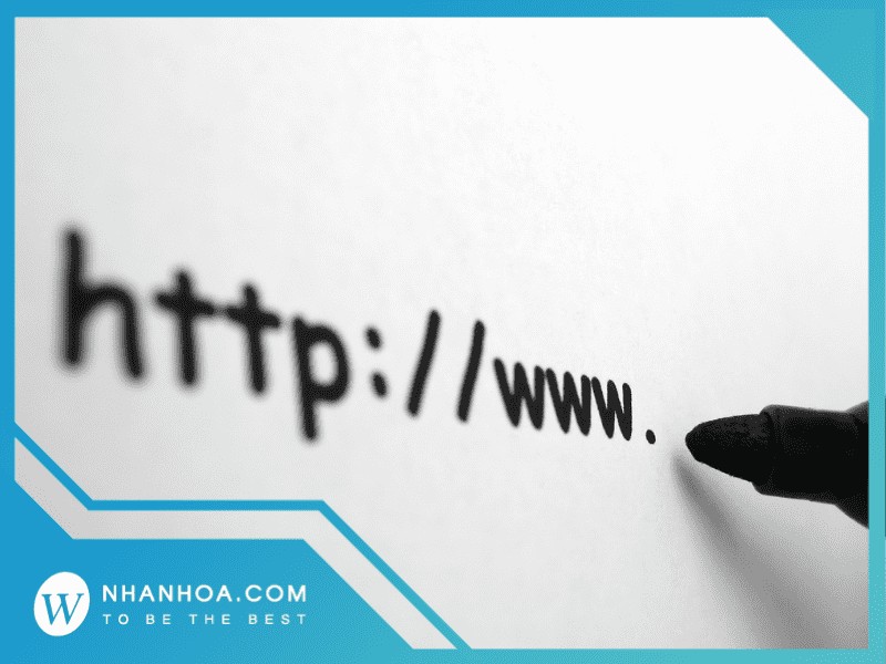 Sơ đồ minh họa cấu trúc và các thành phần của một tên miền website