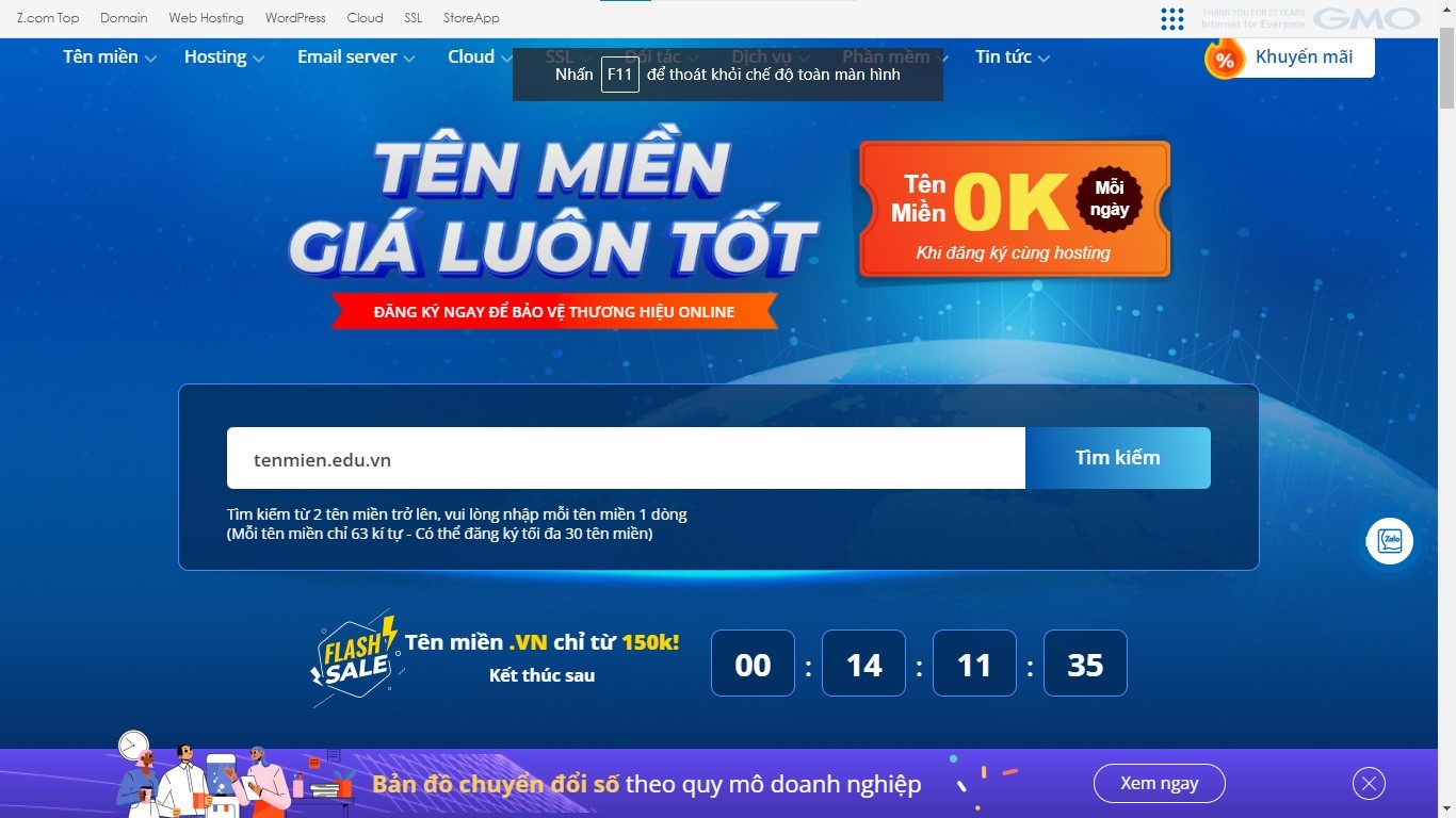 Kiểm tra tính khả dụng của tên miền edu.vn trước khi đăng ký