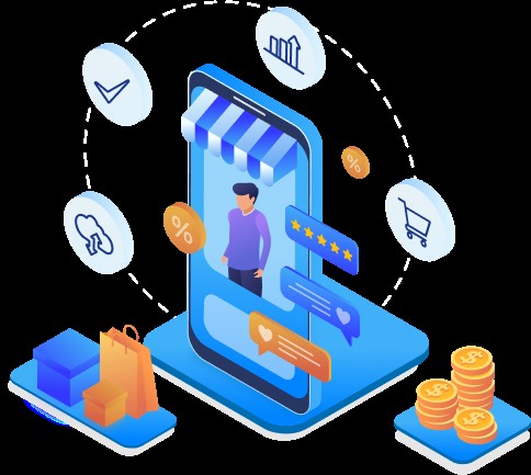 Giao diện một trang web bán hàng với biểu tượng ổ khóa an toàn trên thanh địa chỉ trình duyệt