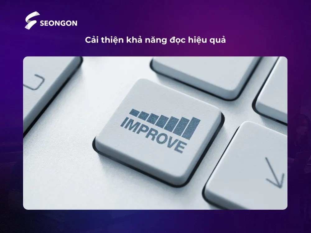 Nội dung nên được chia nhỏ thành các đoạn ngắn, tiêu đề rõ ràng